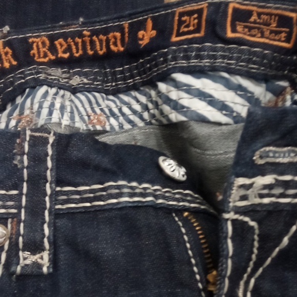 Rock Revival Women's 28 Ehasy Boot AMY Bejeweled Embroidered NWT - Picture 7 of 12